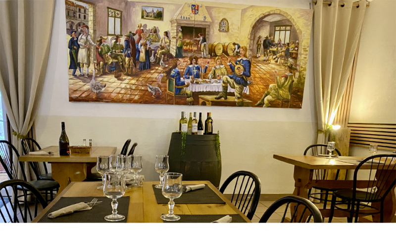 Le restaurant - La Taverne De D Artagnan - restaurant LUPIAC